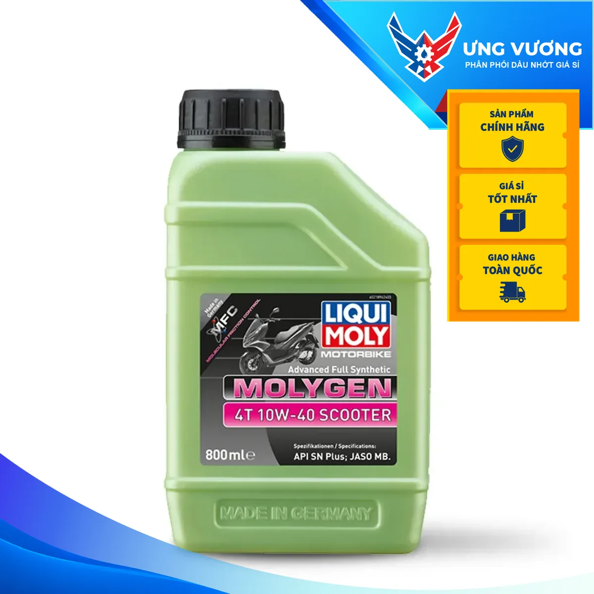 LIQUI MOLY MOLYGEN SCOOTER 10W-40 - 21896