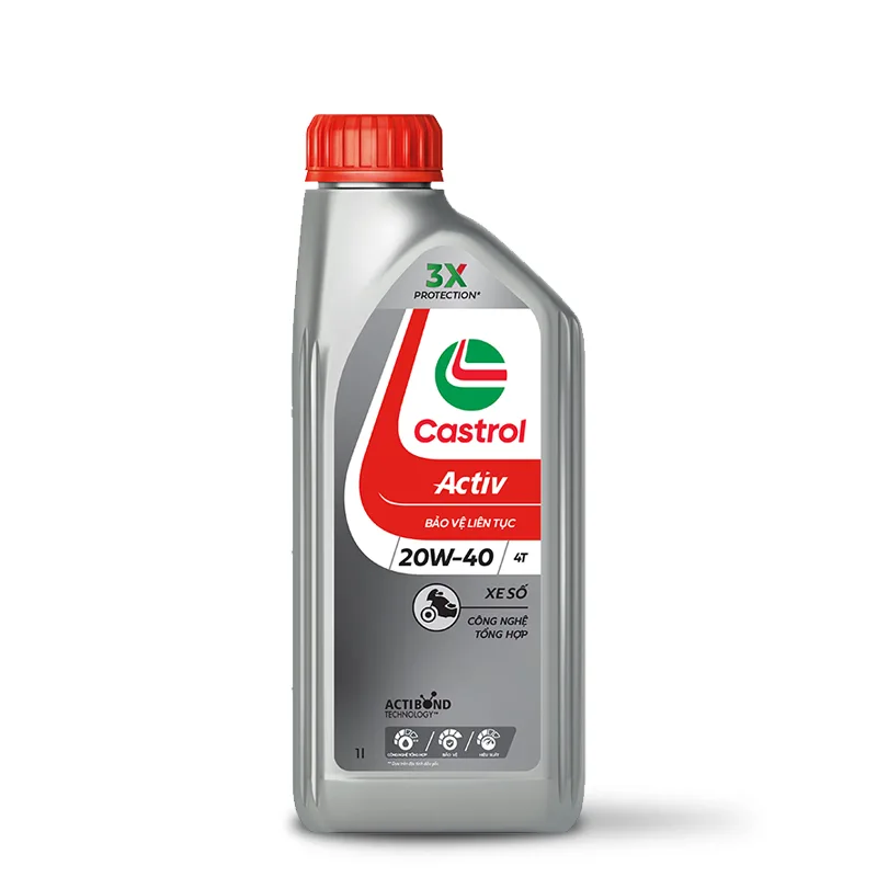 CASTROL ACTIV 4T 20W-40