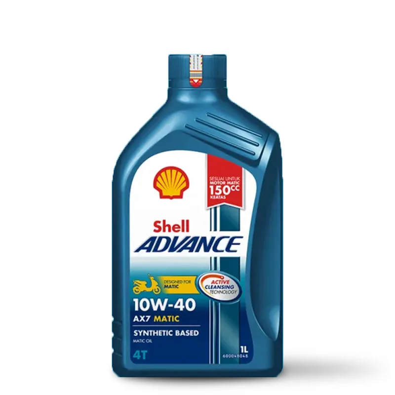 SHELL ADVANCE AX7 SCOOTER 10W-40