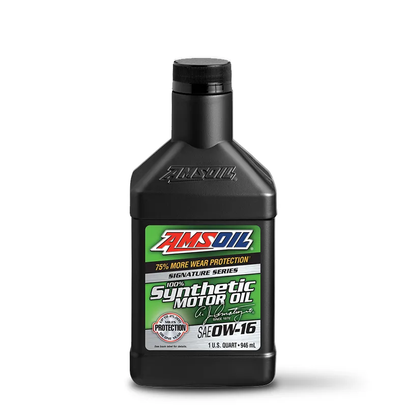 AMSOIL SIGNATURE SERIES 0W-16 100% SYNTHETIC MOTOR OIL