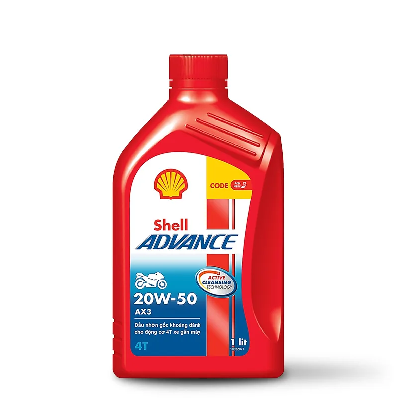 SHELL ADVANCE AX3 20W-50