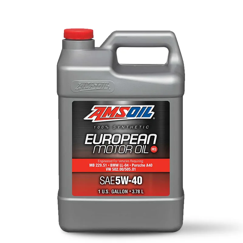 AMSOIL 5W-40 MS 100% SYNTHETIC EUROPEAN MOTOR OIL