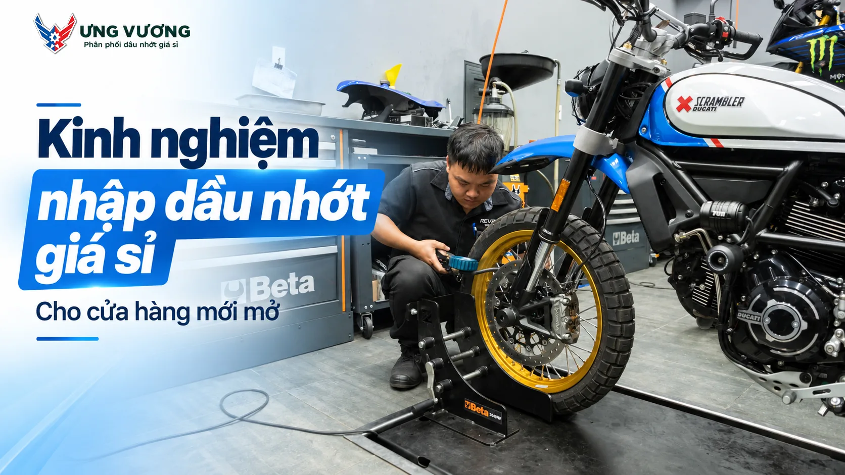 Kinh nghiệm nhập dầu nhớt giá sỉ cho cửa hàng mới mở